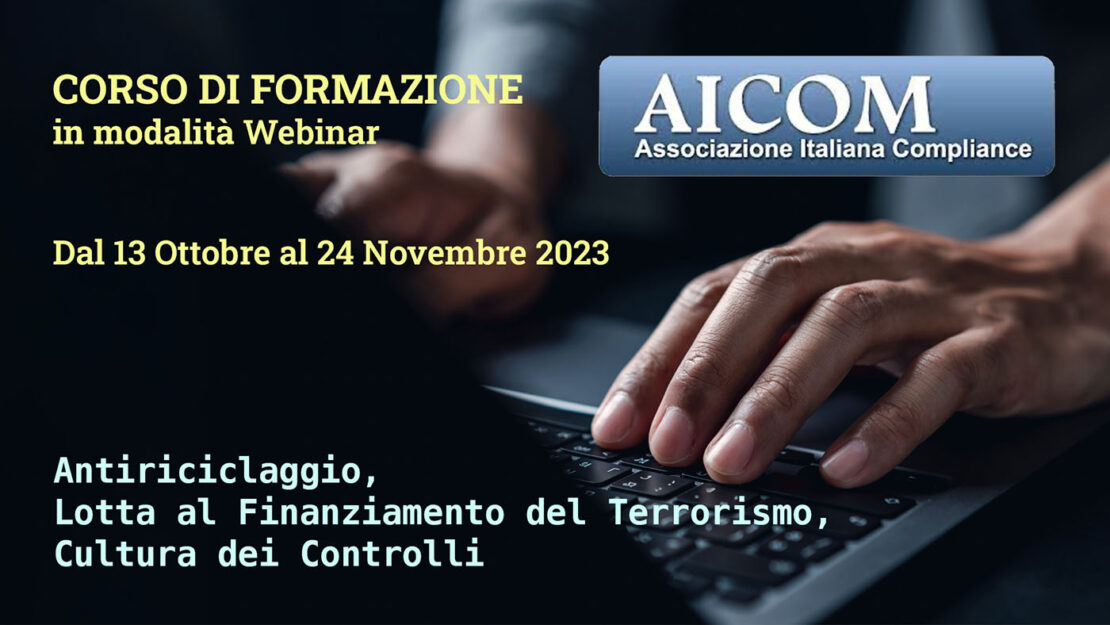 Corso Antiriciclaggio Formazione