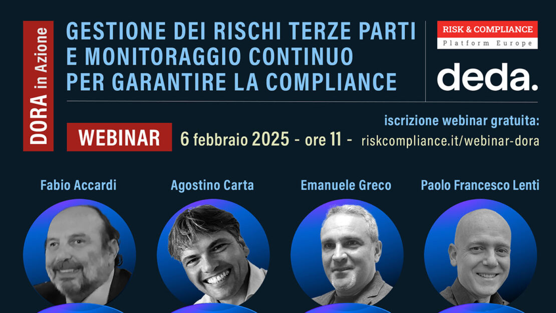 DORA in Azione - Gestione dei rischi terze parti e monitoraggio continuo per garantire la compliance